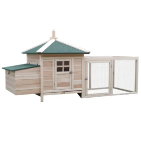 Wooden Chicken Coop (Option: As picture)